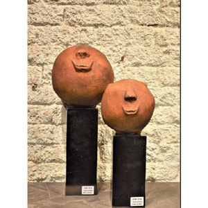 Handmade Stone Woman Figurine Set 3 Pieces Abstract Sculpture Decorative Art Display - Product Image 4