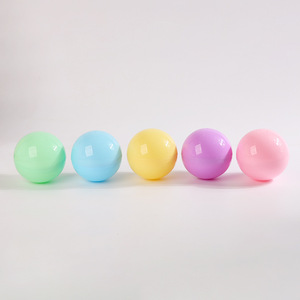 Cápsula de juguete con forma de huevo de máquina sorpresa, con diseño de concha redonda de color macaron, de 10 cm de diámetro, tamaño grande, al por mayor - Product Image 5