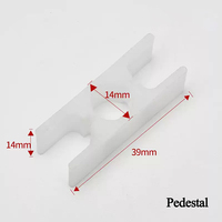 Guide de porte coulissante pour ascenseur 3300P, patin de porte de cabine, bloc de guidage de porte, patin de guidage de pied de porte pour pièces d'ascenseur
