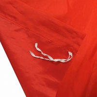 Drapeau du Maroc personnalisé avec logo, sérigraphie de haute qualité, design vert pentagonal et rouge, bannière 3x5