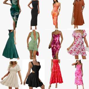 <span class=keywords><strong>Shein</strong></span>: Vestidos casuales de mezclilla con encaje para mujer, estilos variados al por mayor, envíos de ropa y prendas de vestir en stock. - Product Image 6