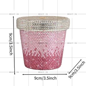 Women Bottle Rhinestone Evening <b>Bag</b> Sparkling Cup Style <b>Crystal</b> Clutch Party Cocktail Handbag Purse - Product Image 3