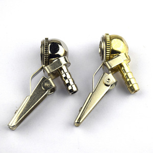 Inflador de Válvulas de Neumáticos, Conector de Metal de 8mm, Inflado Rápido para Autos Compactos y Motocicletas - Product Image 1