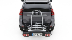 <span class=keywords><strong>Porte</strong></span>-vélos universel SUNSING <span class=keywords><strong>4x4</strong></span> en aluminium et acier robuste à fixer sur le toit de la voiture pour 3 vélos, vélos de montagne, vélos électriques, voyages - Product Image 3