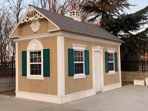 Dễ dàng lắp ráp khung kim loại ngoài trời Vườn công cụ/Giải trí áp lực phòng xử lý gỗ-loại thiên nhiên - Product Image 5