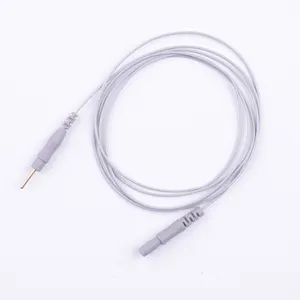 Aangepaste Medische Elektrochirurgische Bipolaire Kabel Eeg Kabel Elektrode Snap Lood Draad Voor Medische Apparatuur