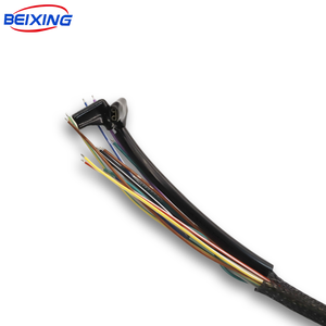 Accessoires de <span class=keywords><strong>moto</strong></span> BeiXing, <span class=keywords><strong>faisceau</strong></span> de câblage simple gauche à 5 fonctions E00273 PVC IP66, phare, projecteur, <span class=keywords><strong>clignotant</strong></span>, interrupteur de klaxon - Product Image 2