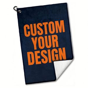 Serviette de sport en coton 100% super absorbante et durable, avec logo personnalisé, pour la gym, la plage, le golf et la remise en forme - Product Image 1