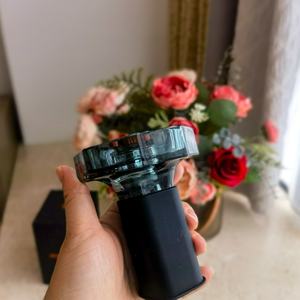 Huqqabaz Shisha Bol Tête Charbons Support Carbone 2 En 1 Silicone Métal Portable Voiture Voyage Extérieur Narguilé Accessoires - Product Image 5