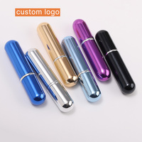 Flacon de parfum miniature de 5 ml, conteneur cosmétique, flacon pulvérisateur de parfum, flacon atomiseur, flacon distributeur d'huile