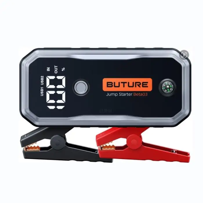 Buture Nieuw Product 5000a Supercondensator Auto Jump Starter Werk Onder-40 Graden In De Booster Veilige Auto Booster