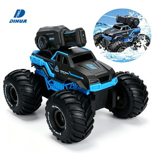 Voiture télécommandée amphibie tout-terrain 2.4GHz avec auto-amorçage Puming Shooting Water 4WD All Terrain Waterproof RC Car for Kids - Product Image 1