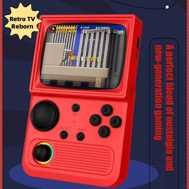 Factory Price 2025 New R36T Handheld Game Console WiFi-Connected Retro Arcade with Two-Person Online Gaming Support