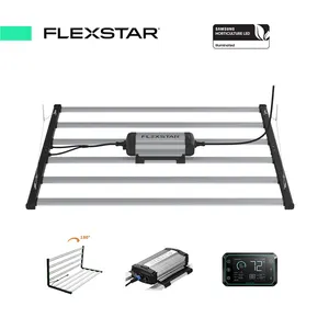 Flexstar 645W 4X4ft 0-10V karartma papatya zinciri hızlı kargo Samsung 301B Led bitki büyütme lambaları