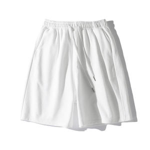 कस्टम लोगो कढ़ाई मुद्रित एथलेटिक शॉर्ट्स सांस लेने योग्य त्वरित शुष्क ग्रीष्मकालीन समुद्र तट तैराक 300 ग्राम कपास पॉलिएस्टर पुरुषों के शॉर्ट्स - Product Image 6