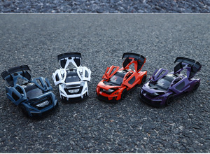 Moule de voiture en alliage moulé sous pression <span class=keywords><strong>McLaren</strong></span> <span class=keywords><strong>Senna</strong></span> 1:32, ornements de voiture jouet voiture simulation voiture modèle décoration en métal - Product Image 5