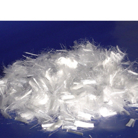 20 mm PP Polypropylene Fibers for Concrete Waterproof Micro Staple Polypropylene Fiber