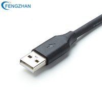 Cable de Red USB 3.0 a RJ45 de Alta Velocidad, Cable Adaptador USB-A Macho a RJ45 Ethernet LAN, Longitud Personalizada Disponible