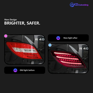 Mercedes-Benz Clase R LED Dirección de Agua montaje de luz trasera W251 modificado Maybach R300 Material ABS mejorado lente roja - Product Image 5