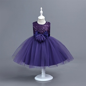 En stock – Robe de princesse à col rond <span class=keywords><strong>pour</strong></span> bébés filles, style <span class=keywords><strong>gilet</strong></span>, en maille bouffante et <span class=keywords><strong>crochet</strong></span>ée, <span class=keywords><strong>pour</strong></span> nourrissons – Vente en gros - Product Image 3
