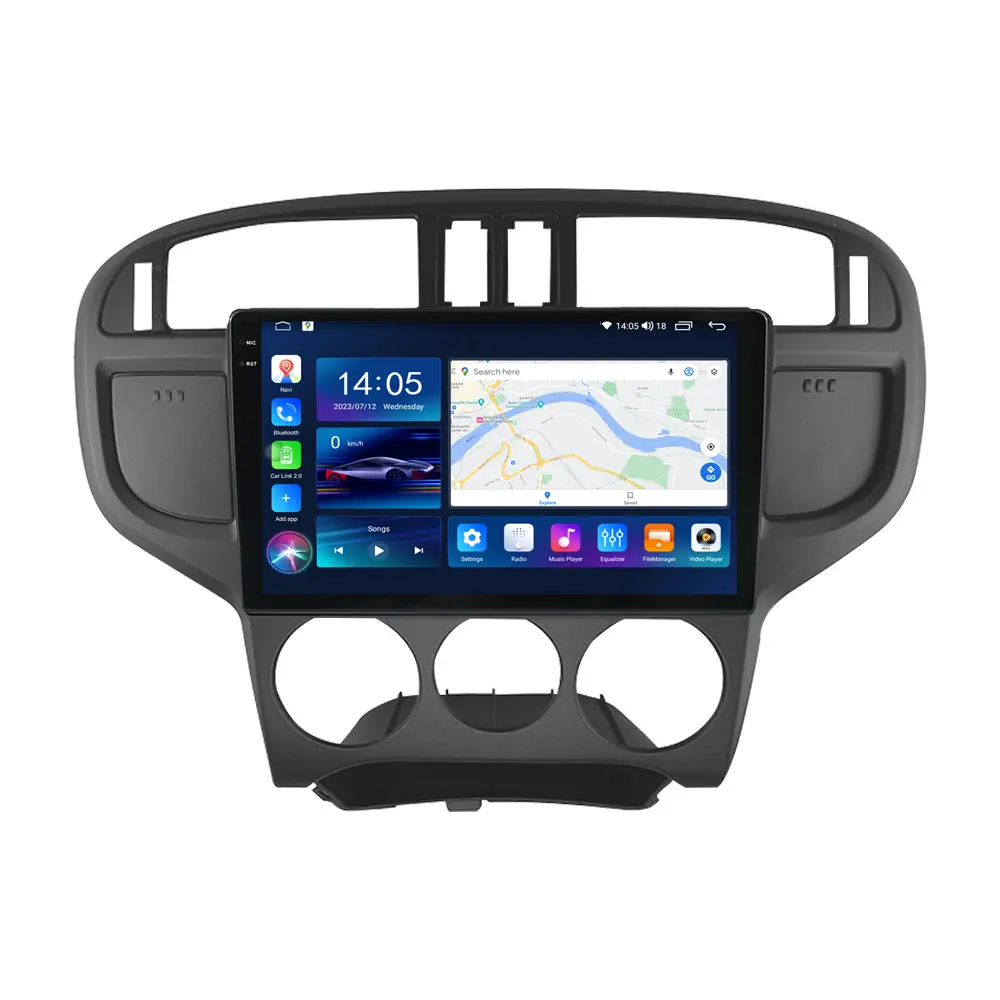 Автомагнитола на Android, 9 дюймов, мультимедийный автомобильный стереоэкран, аудиоплеер, GPS-навигация, головное устройство, Автомагнитола для HYUNDAI I30 2008-201