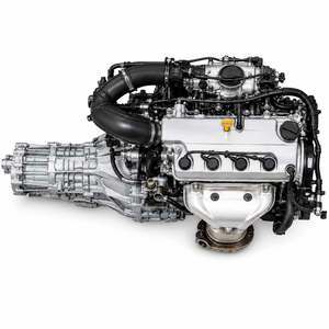Moteur à essence quatre cylindres 2000cc d'occasion, faible kilométrage, bien testé, transmission complète, référence OE 2E000, garantie 12 mois, Mitsubishi - Product Image 2