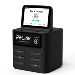 Máquina expendedora de alquiler de baterías portátiles de alta demanda con 6 ranuras, kiosco de carga de teléfonos para centros comerciales/bares/cafeterías - Product Image 1