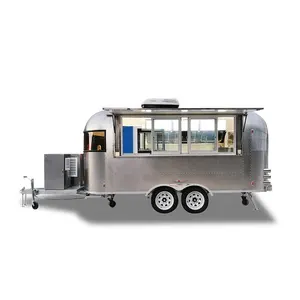 UKUNG personalized customization ice cream trailer food truck car used food truck trailer for sale