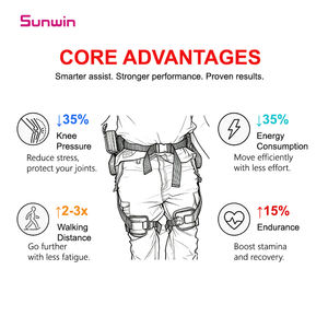 Produk rehabilitasi Exoskeleton kaki generasi baru produk olahraga lari robot anggota tubuh rendah bantuan kaki Exoskeleton penguat Jalan - Product Image 3