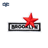 Parche Bordado Personalizable con Logotipo OEM, Rectangular, con Número de Año, Ecológico, Premium, DIY, de Tela
