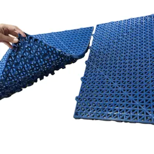 Phong Cách Mới Phòng Tắm Nhựa Sàn Gạch 3d Phòng Tắm Lưới Cứng Giá Rẻ Ngoài Trời Pvc Animal Deck Grate Sheets Gạch