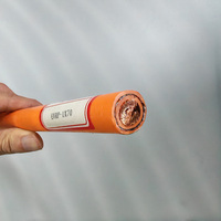 Huaqi EVRP 1x70mm Kupfer Einzelader Hochtemperaturbeständiges Kabel 1500V 125°C Bewertung VW-1 Flammhemmend Halogenfrei LSZH