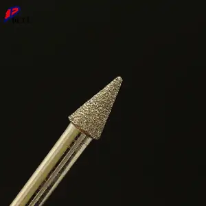 Carving Werkzeug Vakuum gelötete diamant stichel/schleifen pin/cnc gravur maschine/Gravur bit