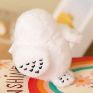 Peluche Gufo Bianco Hedwig Super Morbido in Cotone PP con Busta - Pupazzo Animale Imbottito a Forma di Gufo Cartone Animato - Product Image 5