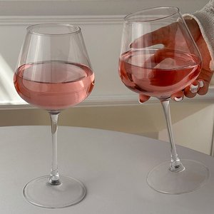 Verre à vin rouge bordeaux sur pied, de luxe léger, en cristal à large ventre, pour la maison, le bar, les mariages et les fêtes - Vente en gros - Product Image 2
