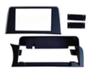 Xtrons แผงเครื่องเล่นมัลติมีเดียสำหรับรถยนต์ BMW X3 2016-2017 NBT สีดำด้าน9นิ้ว xtrons - Product Image 1