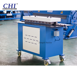Máquina automática de conformado de cuellos Pittsburgh para ductos cuadrados de chapa de acero, fabricación de ductos <span class=keywords><strong>HVAC</strong></span>, 220V-440V, 0.4-1.0mm - Product Image 5