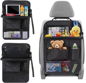 Bolsa de almacenamiento para vehículos Oxford 600D, bolsa colgante de almacenamiento multifuncional para asiento trasero, alfombrilla antipatadas, bolsa organizadora de mesa plegable - Product Image 3