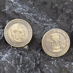OEM Diseño Personaje Humano Metal Monedas En Blanco Acero Inoxidable Hierro Bronce Antiguo Desafío Moneda - Product Image 2