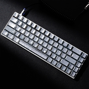 XVX Foil Series Shine-Through Double-Shot Dye-Sub Cherry Profile Keycap Set Custom Keyboard Diy 39/61/100/120 touches - Product Image 5