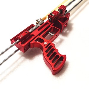 Falcon Steinschleuder, Vollständig CNC-Gefertigt, für Weitschuss-Zielschießen, Professionelle Schleuder mit Gummiband, Angel-Schleuderpfeile - Product Image 4