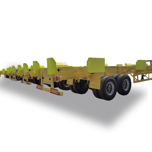 Precio <span class=keywords><strong>de</strong></span> fábrica <span class=keywords><strong>de</strong></span> alta calidad 2 ejes 40 pies Transporte <span class=keywords><strong>de</strong></span> contenedores Muelle Esqueleto Semi-<span class=keywords><strong>Remolque</strong></span> - Product Image 2