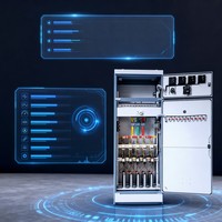 Panneau PFC basse tension professionnel série GGJ 400V pour intérieur, 60kvar-420kvar, avec protections multiples pour l'automatisation des bâtiments