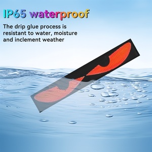 자동차 창 스마트 프로그래밍 가능한 응용 프로그램 제어 유연한 Led 사인 보드 부드러운 무게 자동차 Led 매트릭스 픽셀 패널 자동차 트럭에 대한 사악한 눈 - Product Image 4