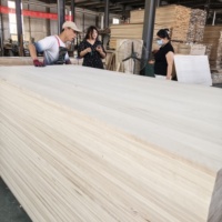 Panneaux en bois massif peuplier blanchi de couleur naturelle du fabricant
