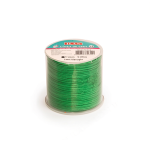 Filo Cerato ILAN 1mm X 20m Verde per Creazione di Gioielli - Product Image 2