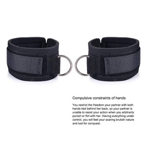 YPM Gag Ball avec menottes Bdsm balle bouche Gag avec contraintes Sm Kit adulte sexe Bondage pour Couples - Product Image 4