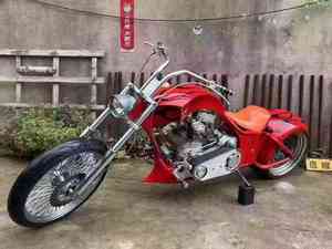 Retro Harley-Davidson <span class=keywords><strong>Big</strong></span> <span class=keywords><strong>Dog</strong></span> - V-Twin EFI Touringmotorfiets voor avontuurliefhebbers - Product Image 1