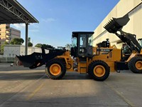 HL635L 10.3T Compact Wheel Loader 1.7m³ Bucket Loader 92kW Mesin Diesel untuk Konstruksi Front End Loader