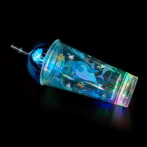 Vaso de Doble Pared con LED Multicolor de 16 oz, con Pajita de Plástico Intermitente, para Artículos Promocionales para Fiestas - Product Image 5